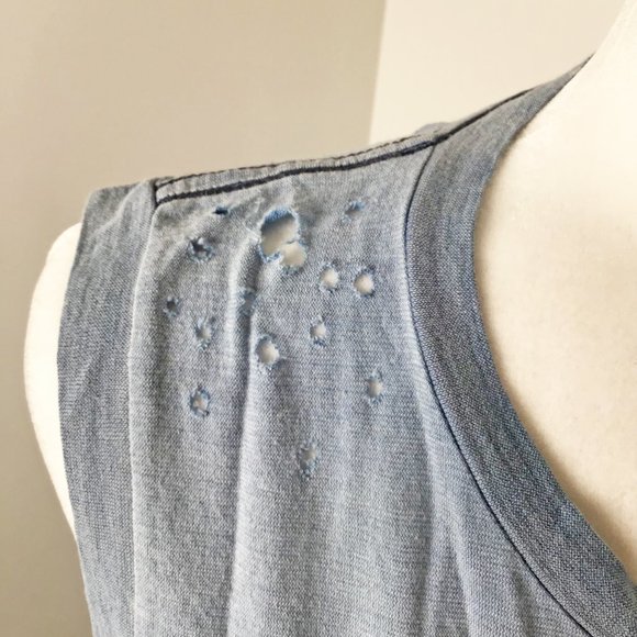 NSF Lea Asymmetrical Ruffle Tank - Picture 7 of 9